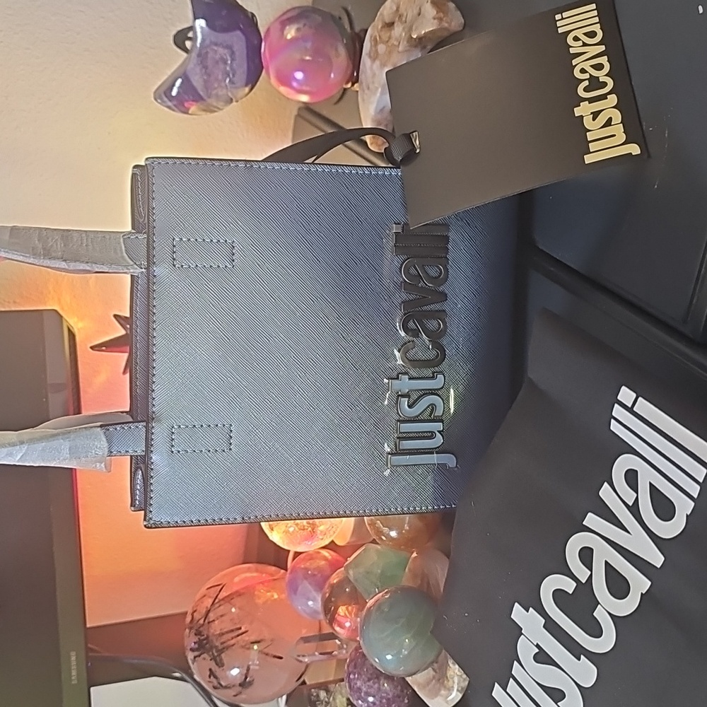 Just Cavalli Black Satchel